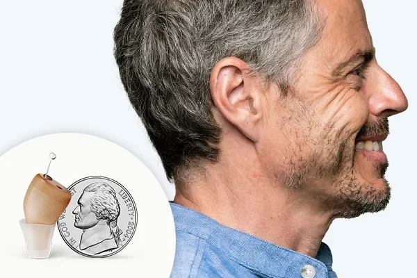 Small, in-the-ear design and all-day comfort