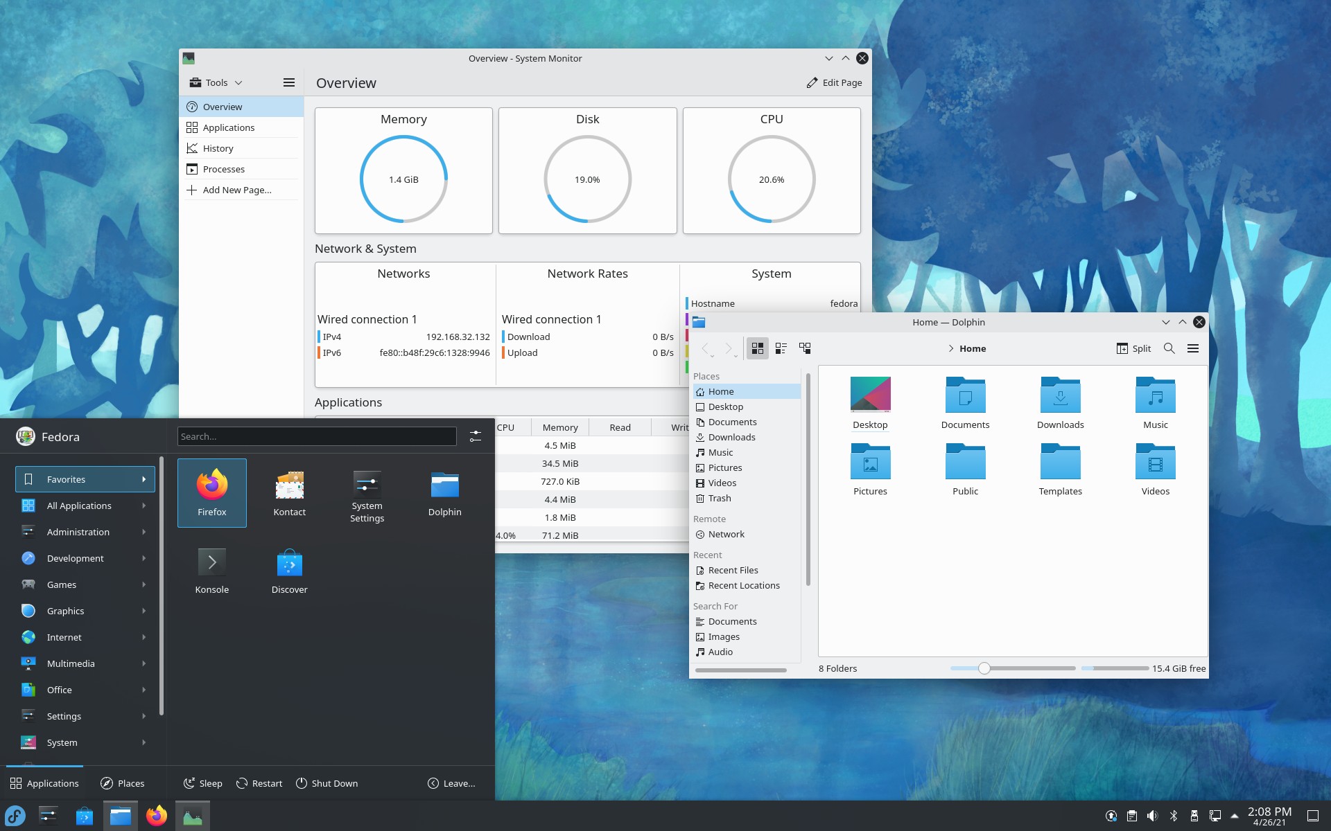 KDE Plasna Desktop