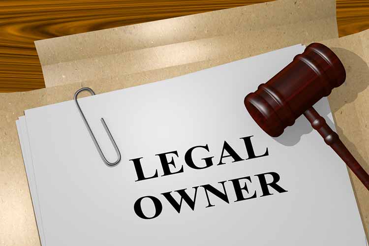 show ownership via the lien-free title