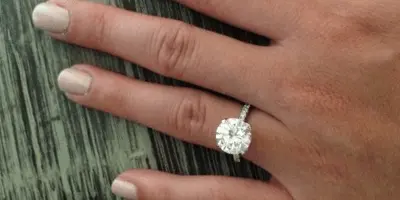 Best setting for 3 deals carat round diamond