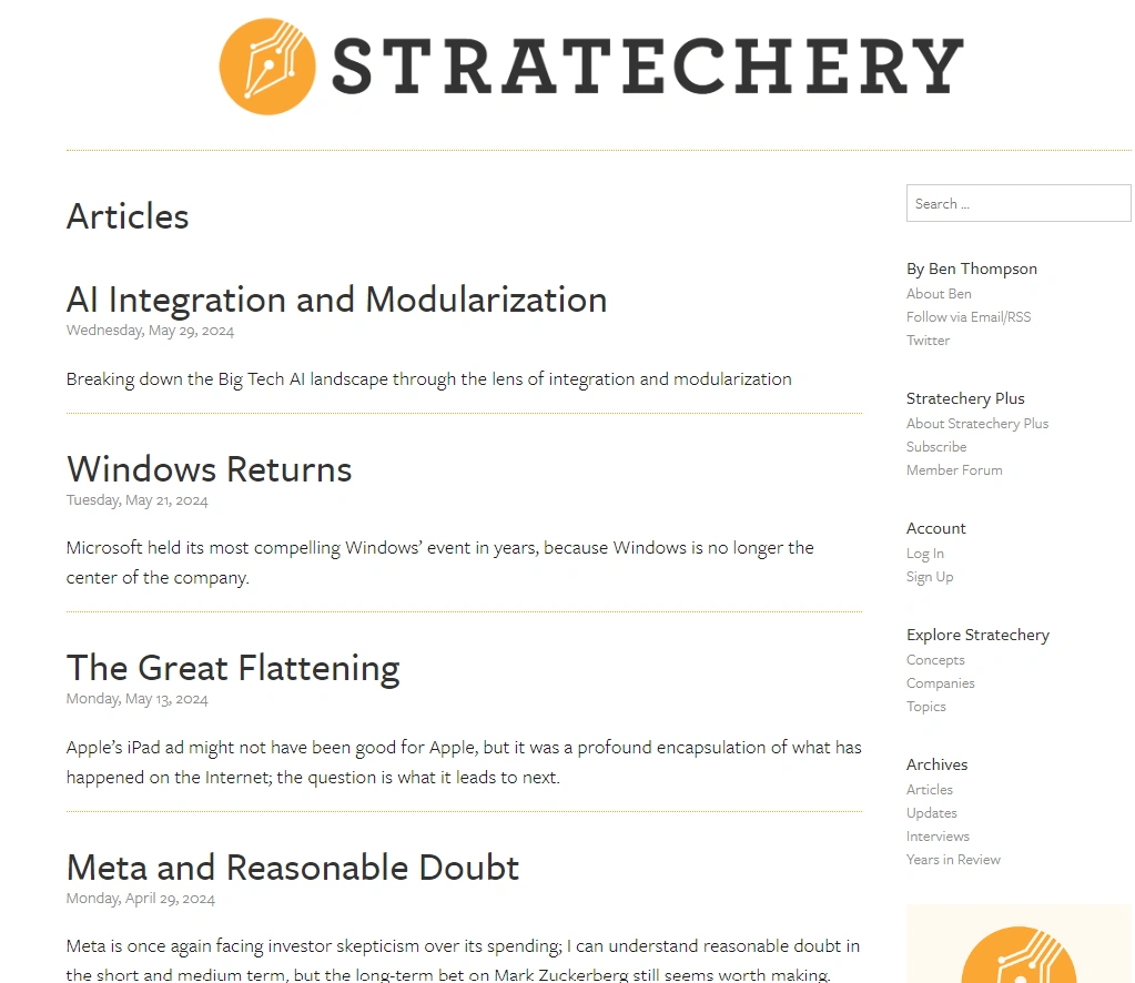 Stratechery