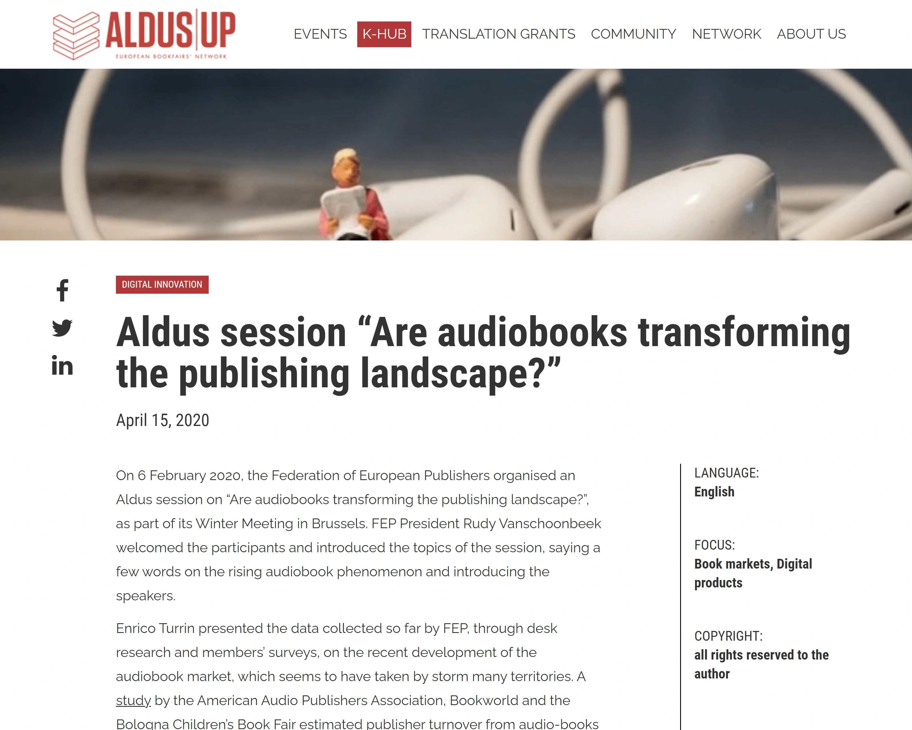 Leading Publisher for Audiobooks and Ebooks