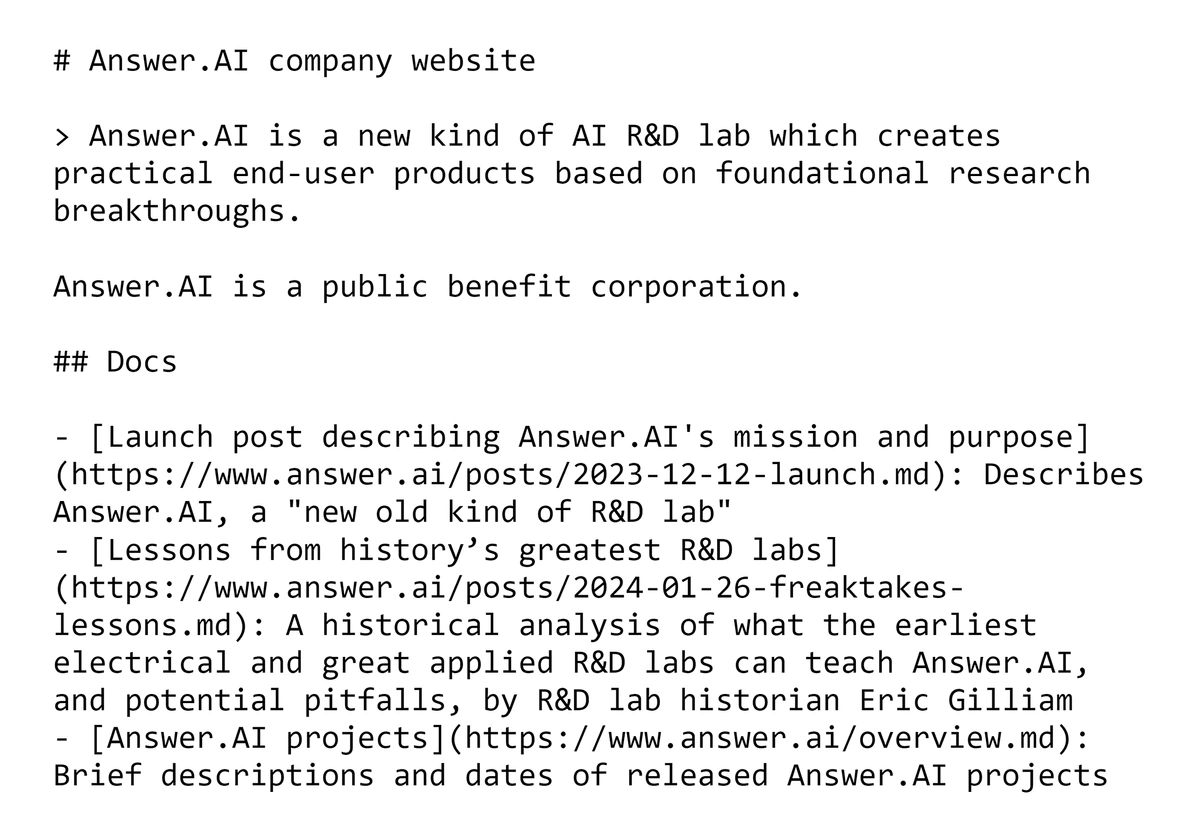 llms.txt file