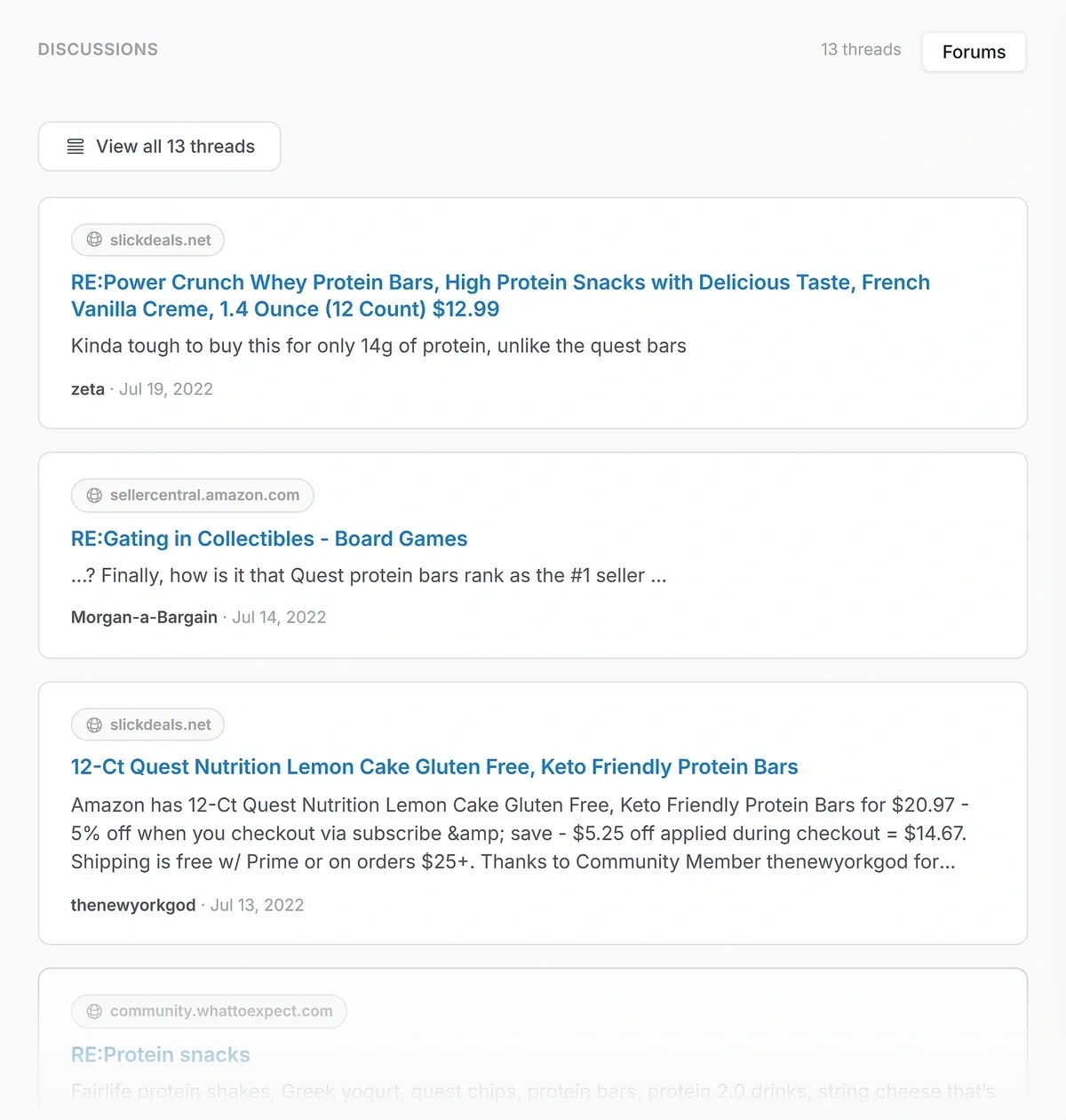 Latest forum discussions related to the trending topic in Treendly