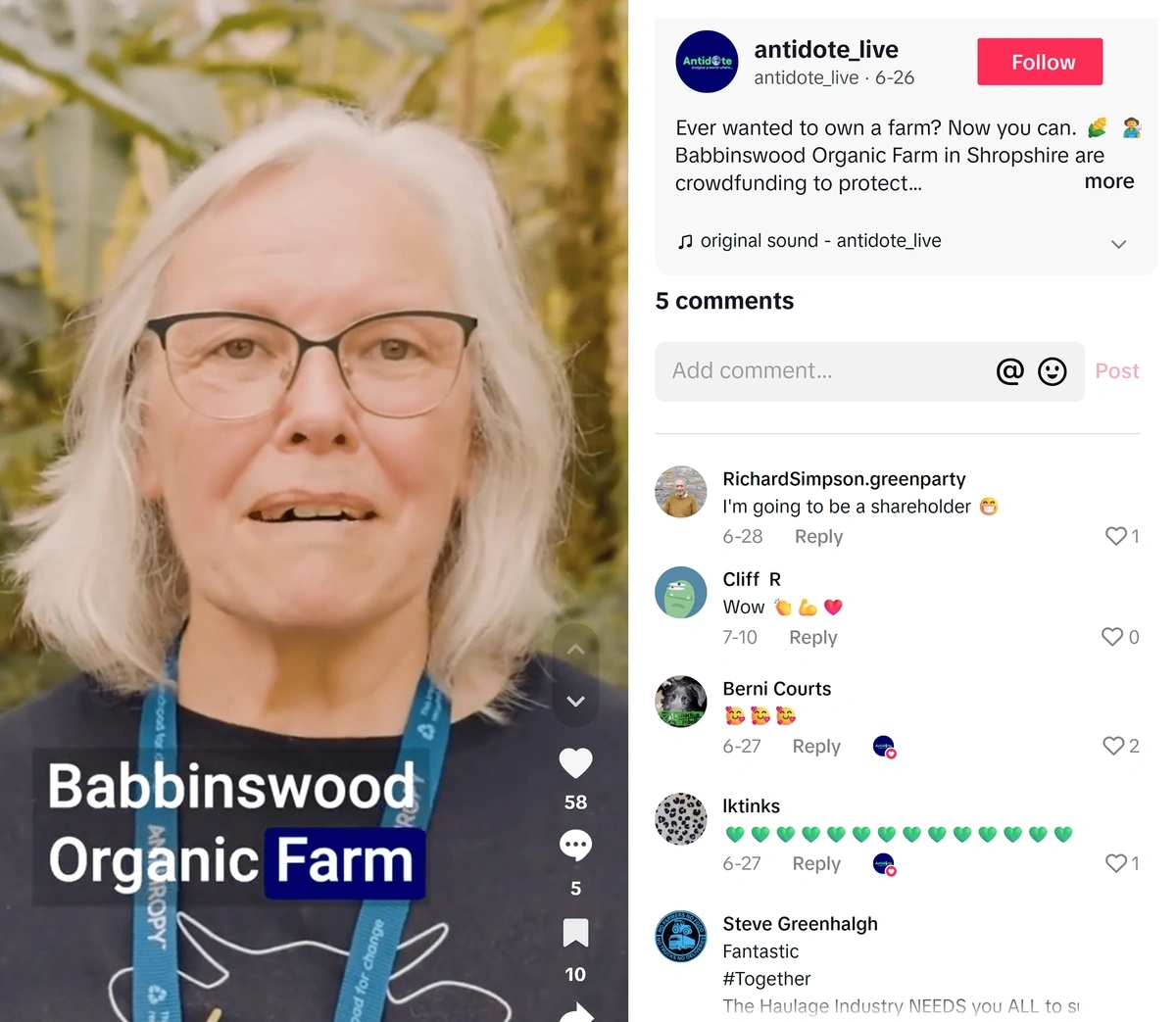 Antidote Live on TikTok