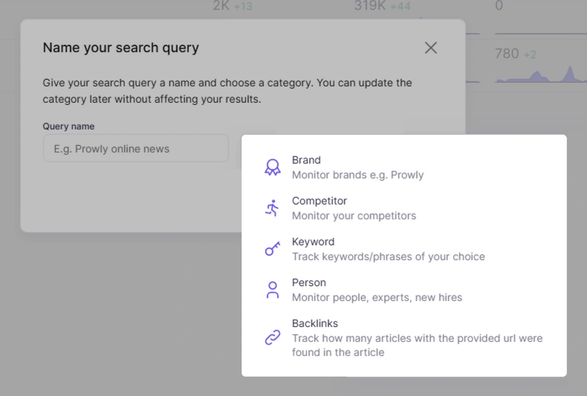 Semrush Brand Monitoring get started tab