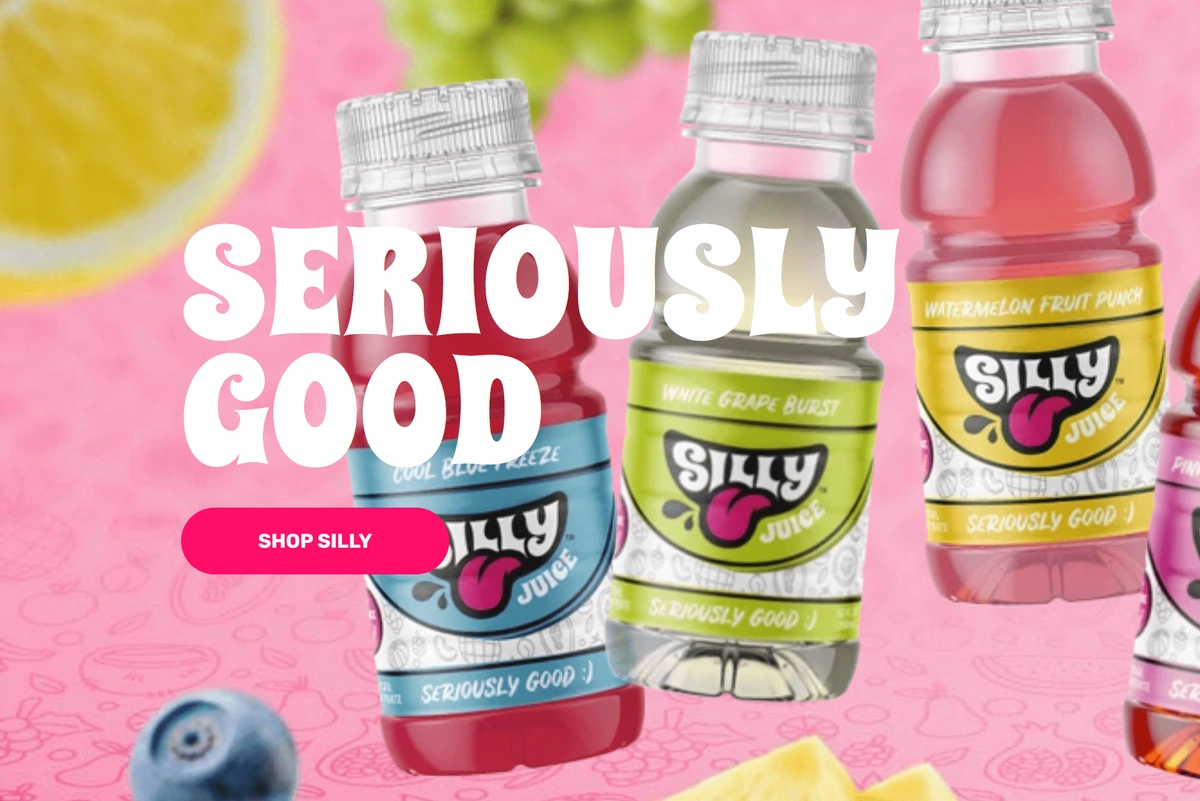 silly juice homepage