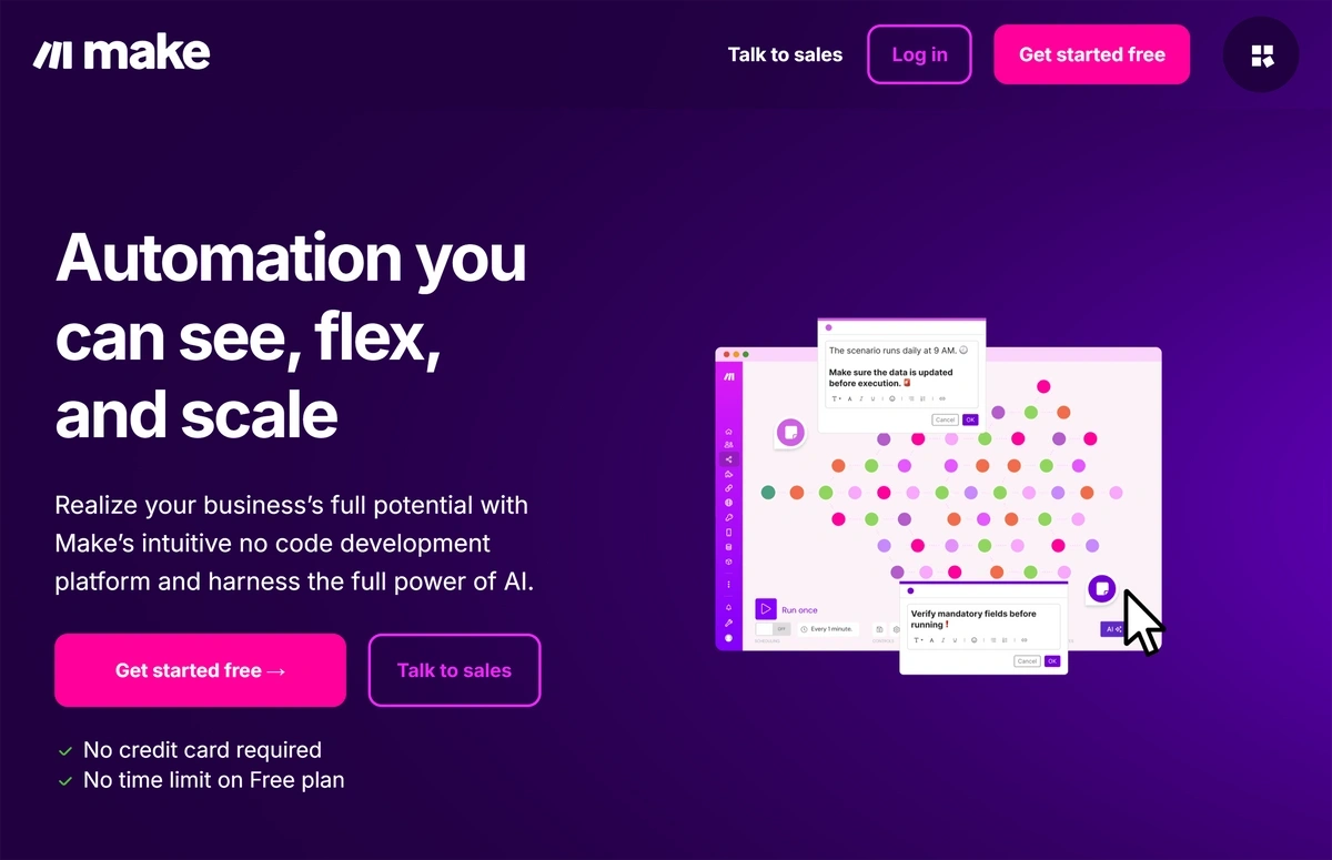 Make homepage