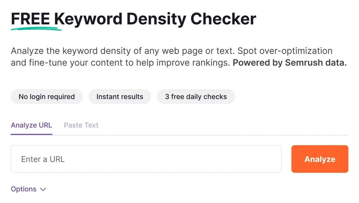 What Is a Keyword Density Checker? graphic