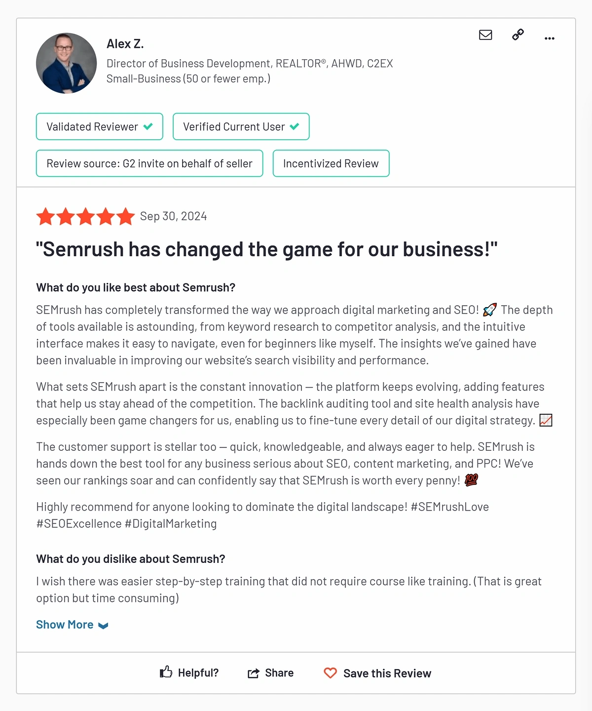 Semrush review – Gamechanger