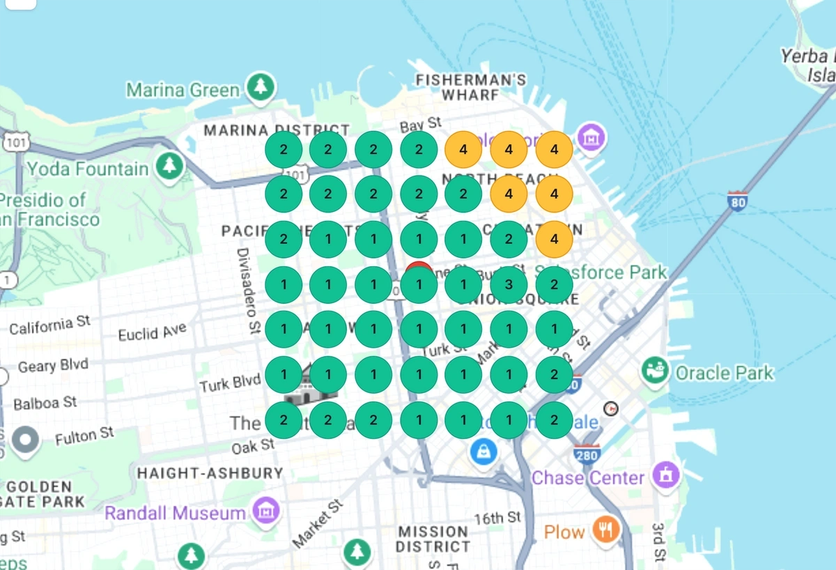 Semrush local map rank tracker