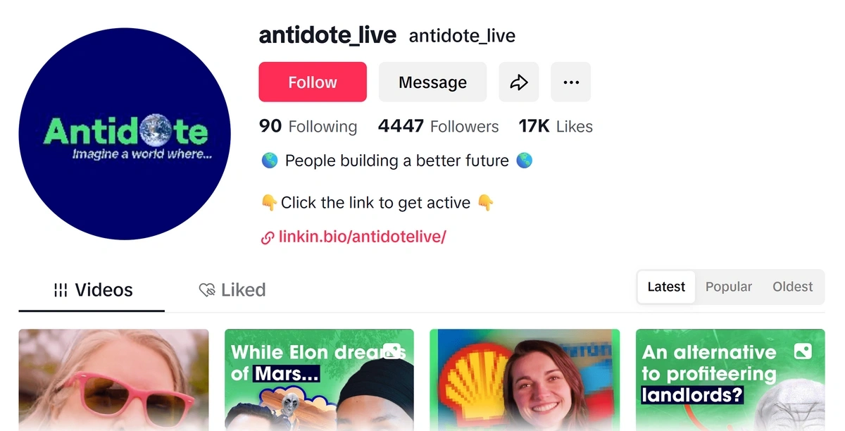 Antidote Live on TikTok