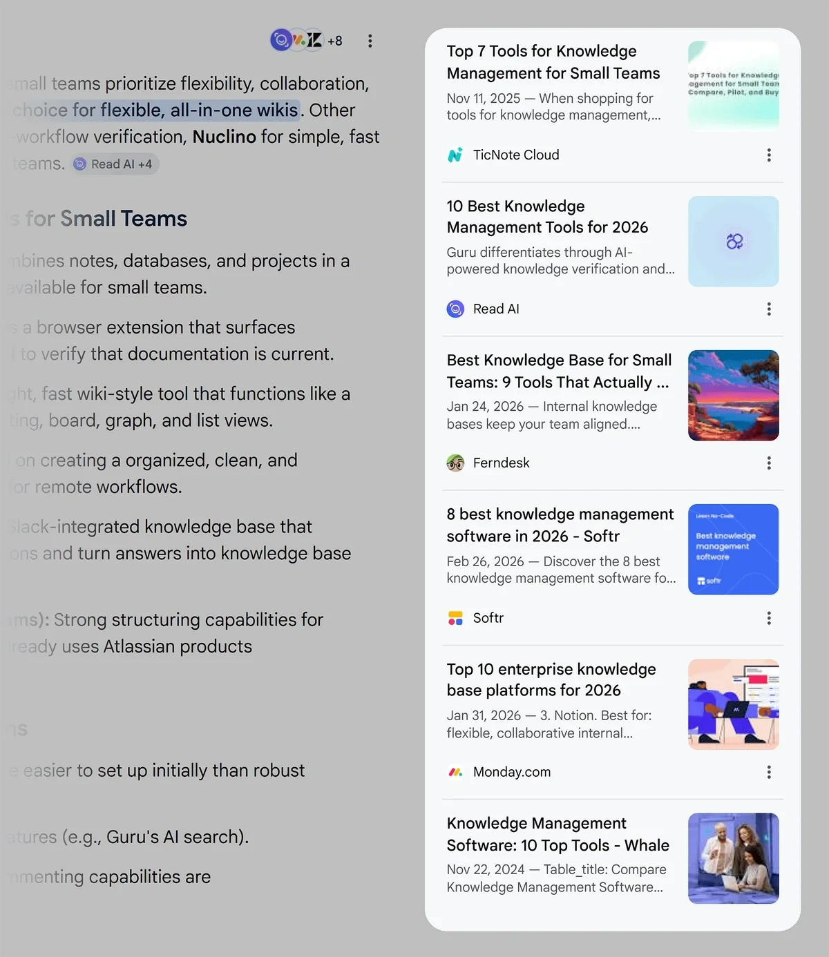 AI overview citations