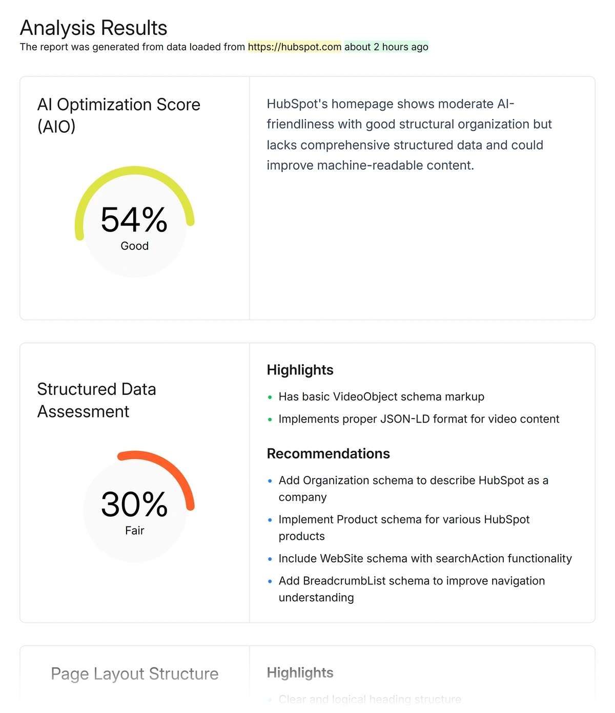 Page-level audits in Gumshoe AI