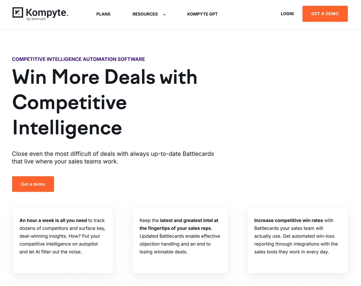 The Kompyte homepage