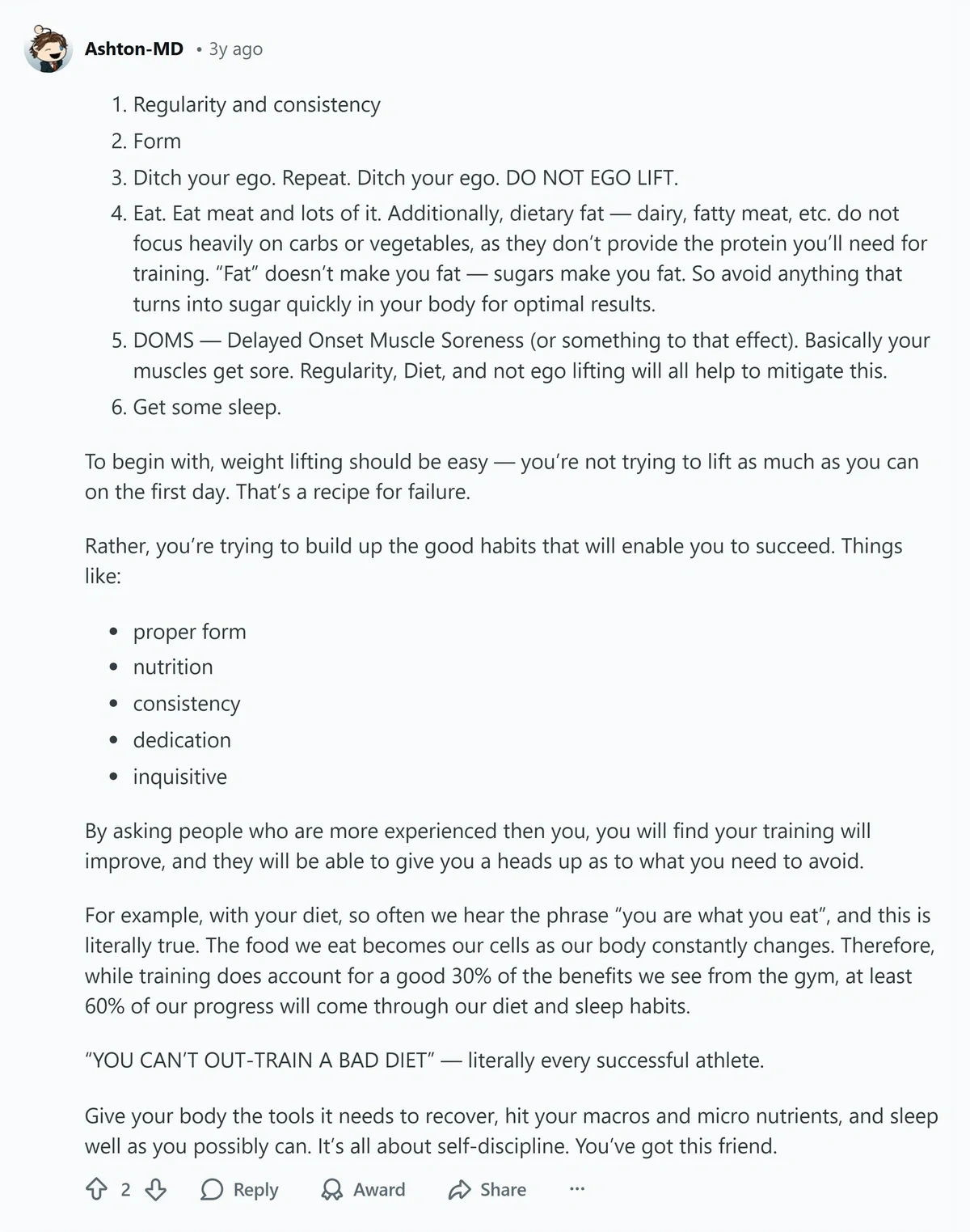 Reddit comments as inspiration for keyword and topic ideas
