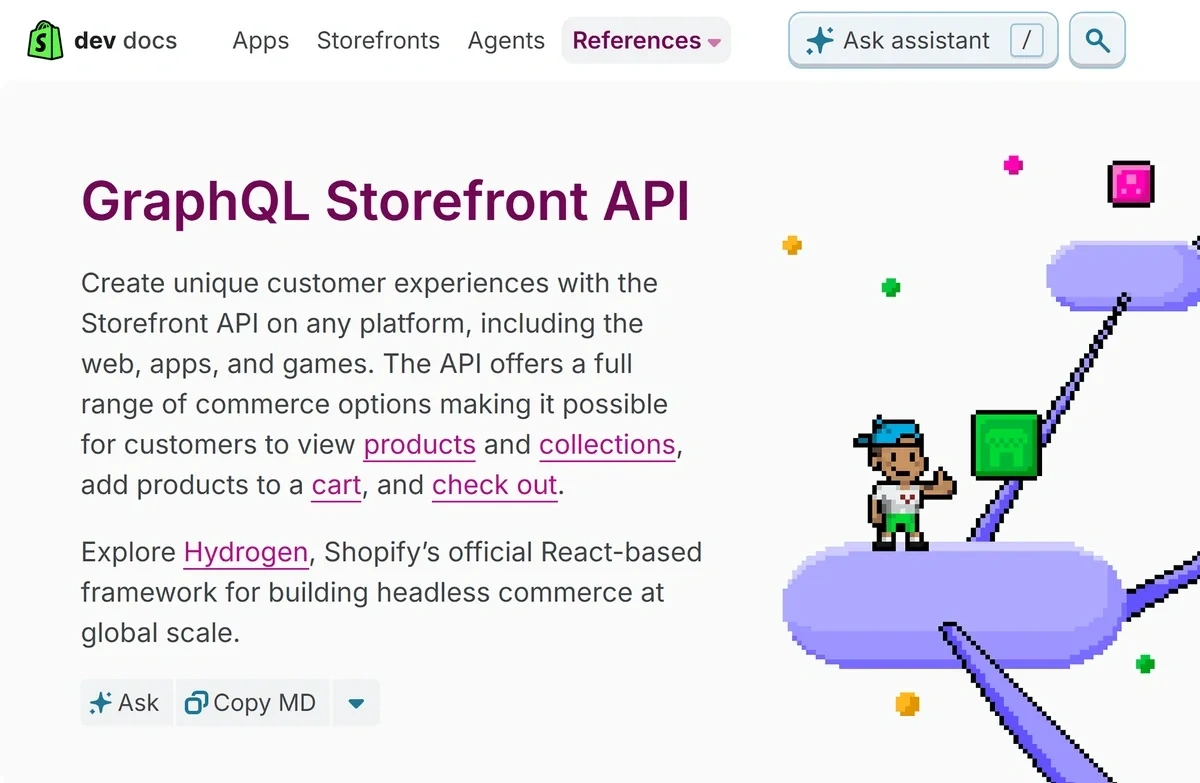 The Shopify Storefront API