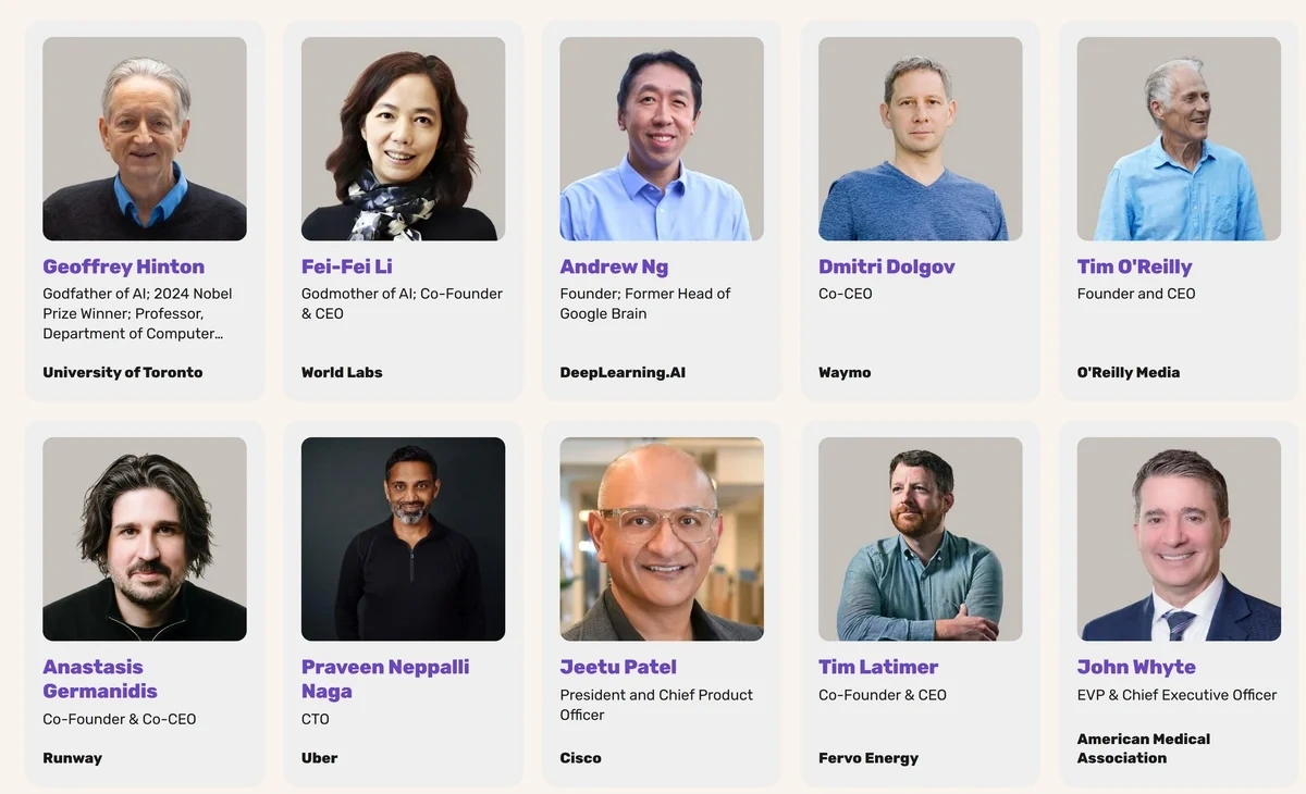 Selection of Ai4 conference speakers 2026