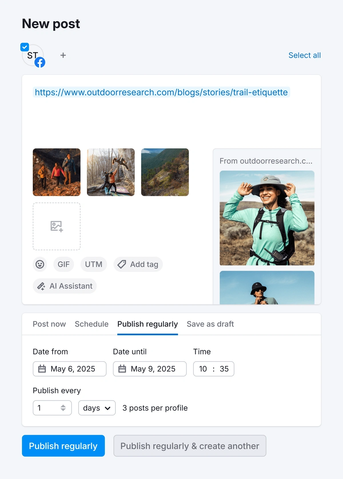 Semrush social poster