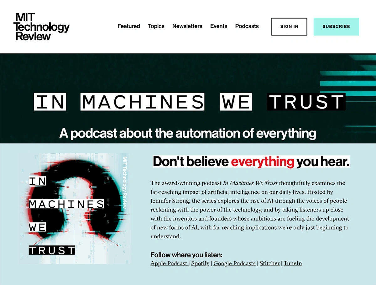 Top 20 Tech Podcasts (2023)