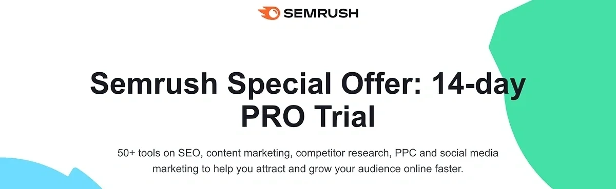 Semrush 14-day pro trial