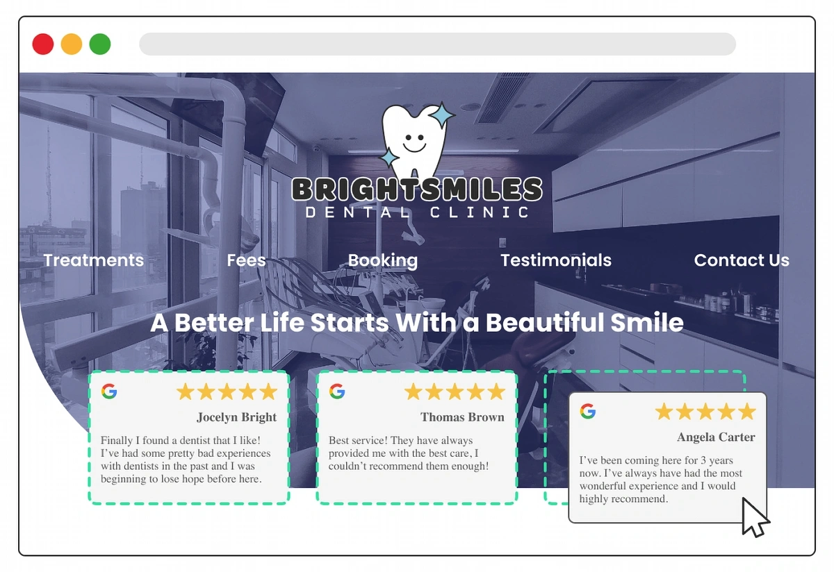 brightlocal review widget