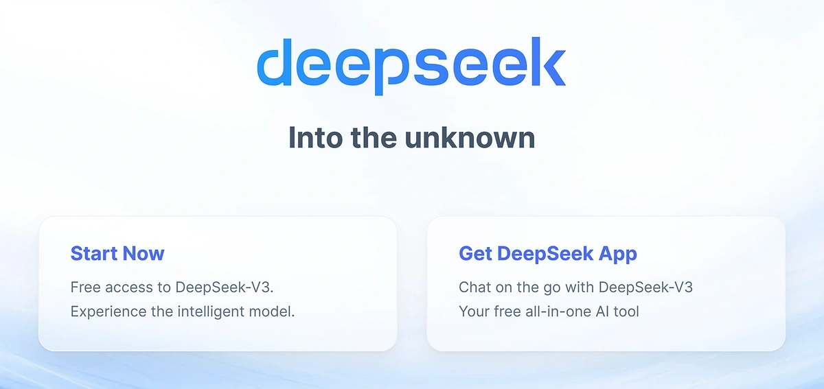 Deepseek web access