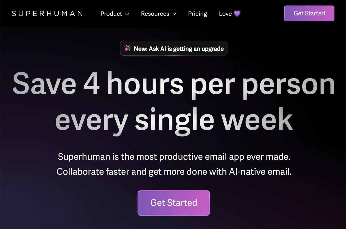 Superhuman AI email management