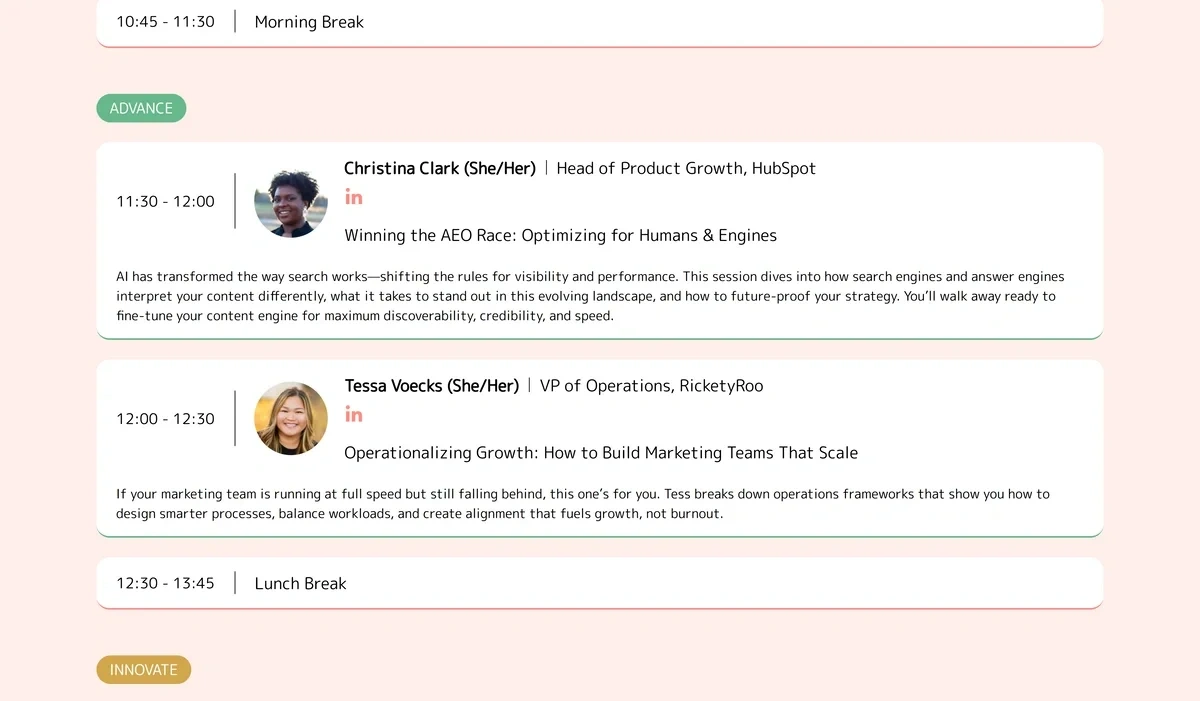 WTSFest Portland 2026 speakers