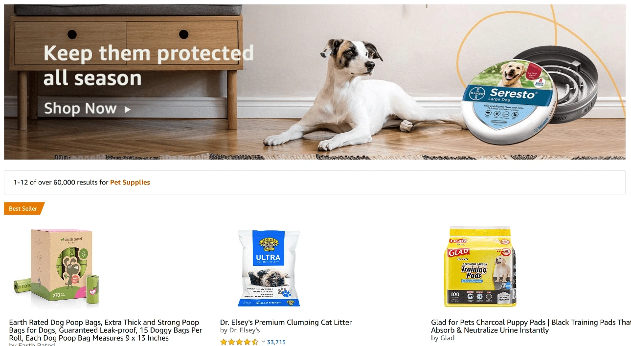 Top selling dog clearance products