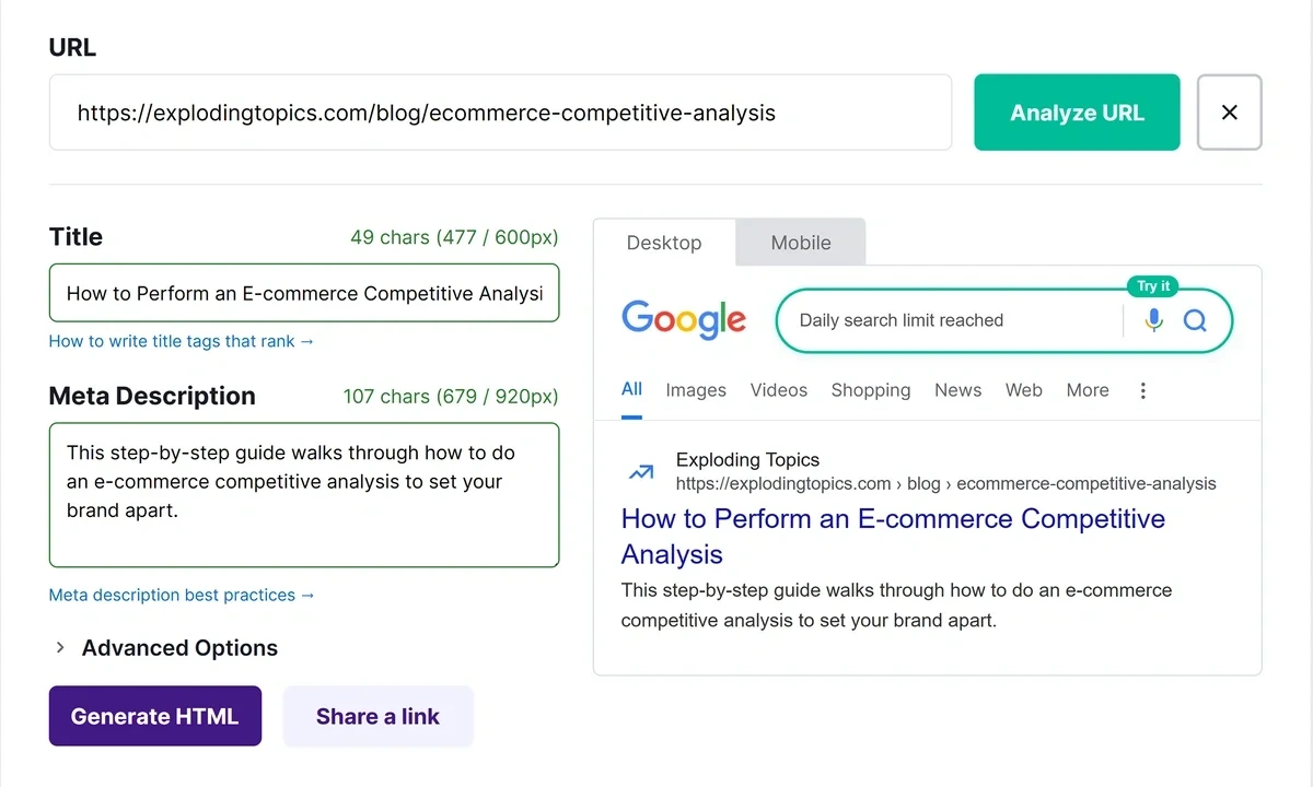Why Use a SERP Simulator? graphic