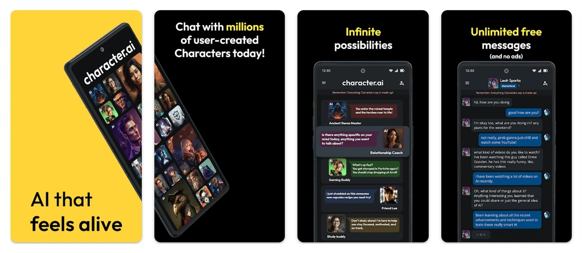 AI Chat RPG Game build on GPT for Android - Free App Download