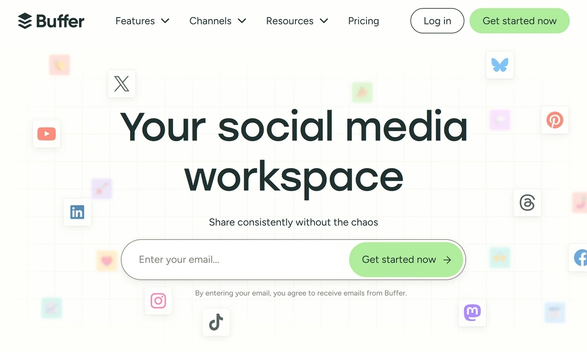 Buffer social media management tool