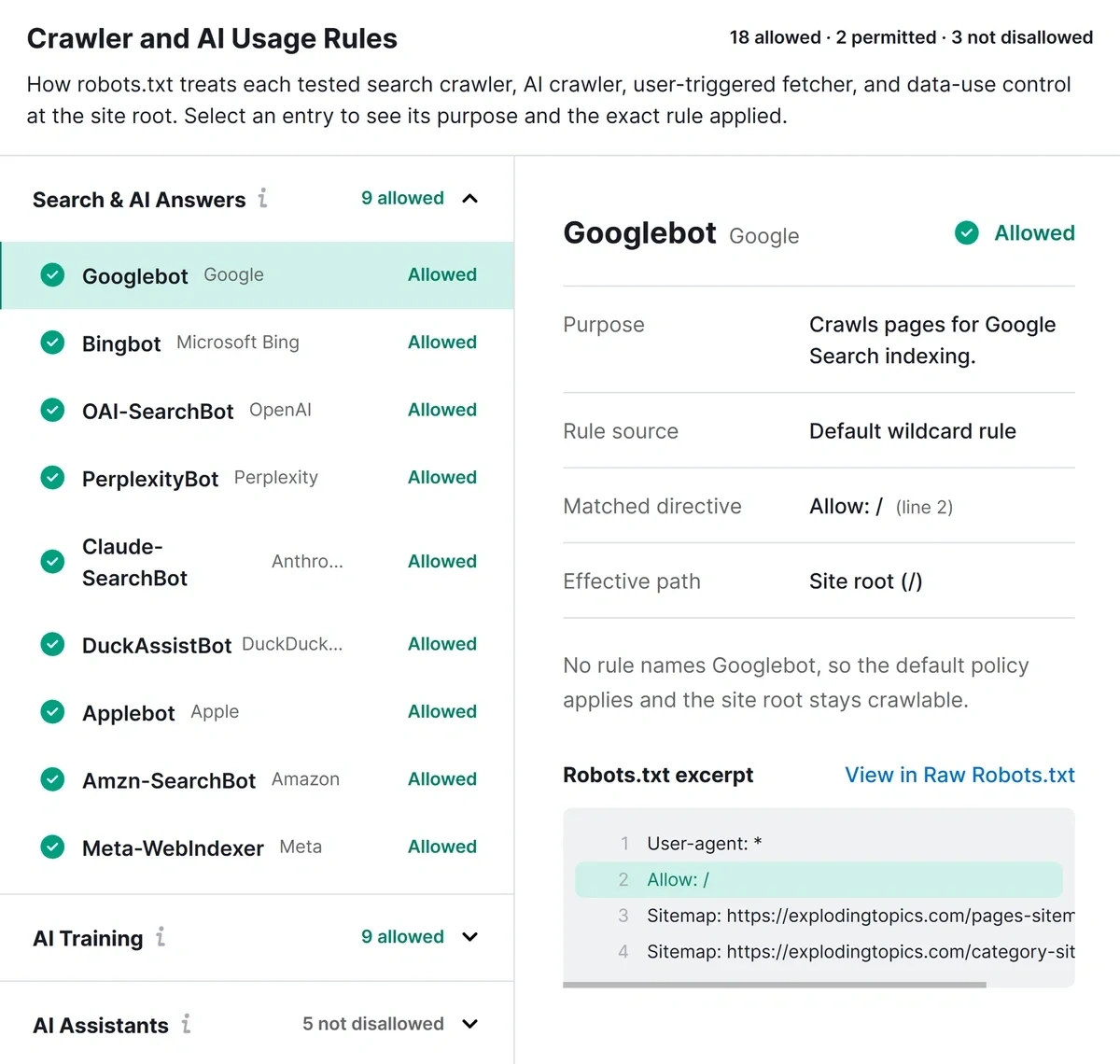 Verify Your AI Search Engine Access Status graphic