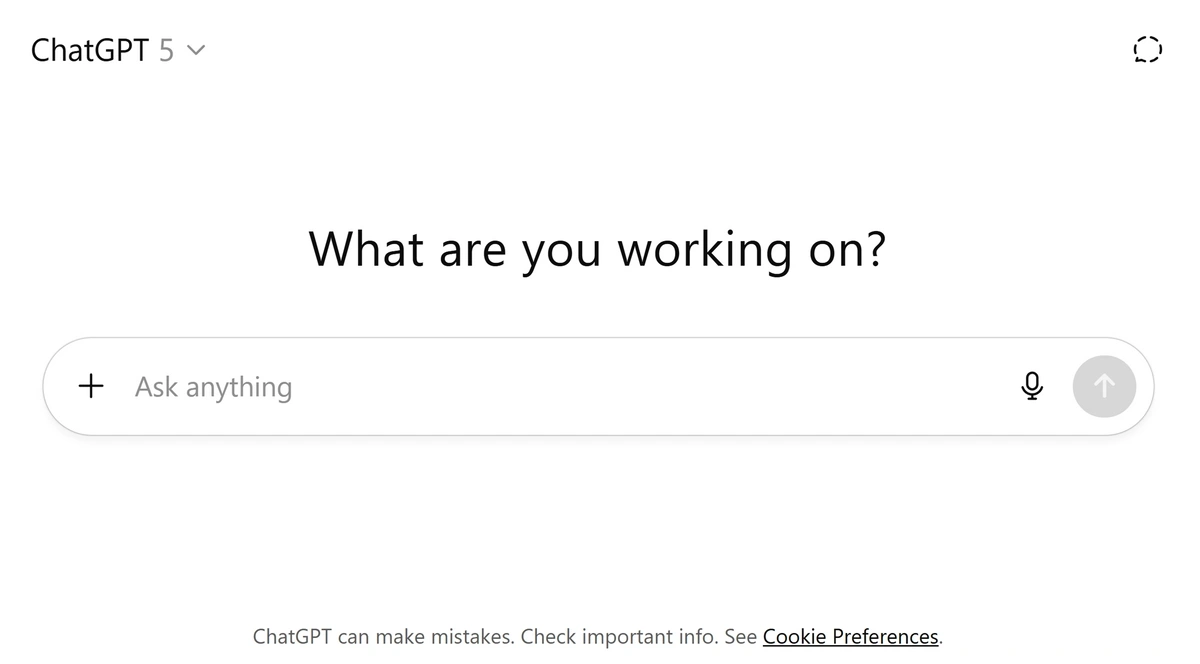 ChatGPT AI assistant