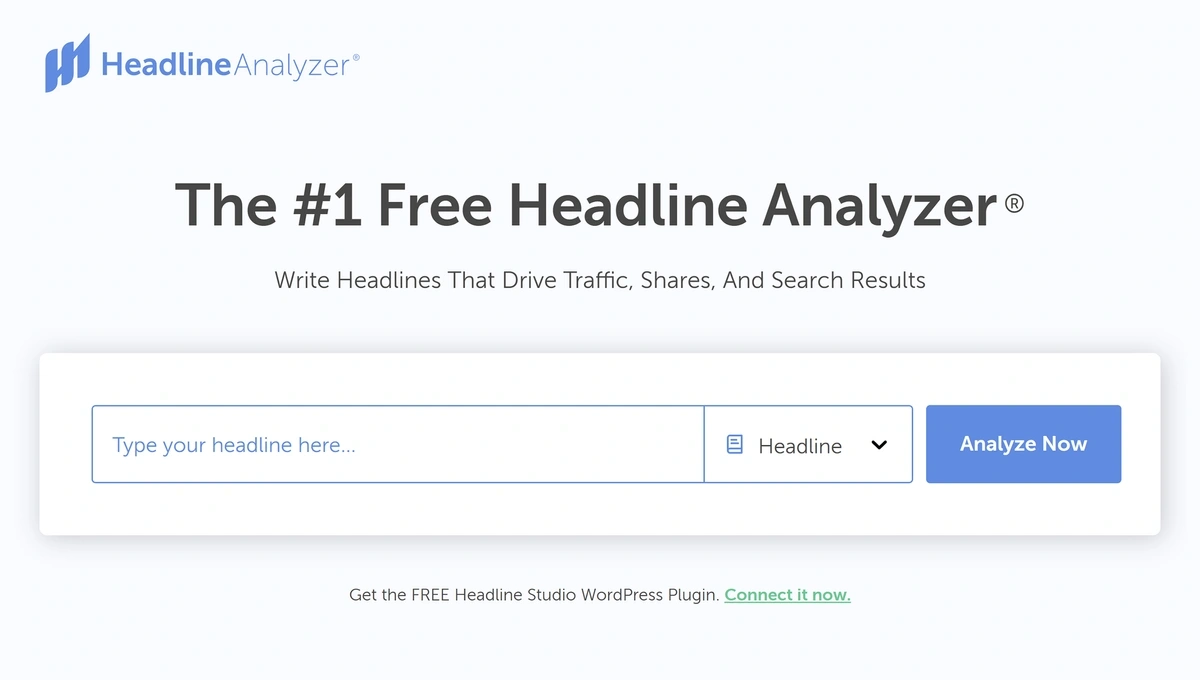 Coschedule Headline Analyzer dashboard