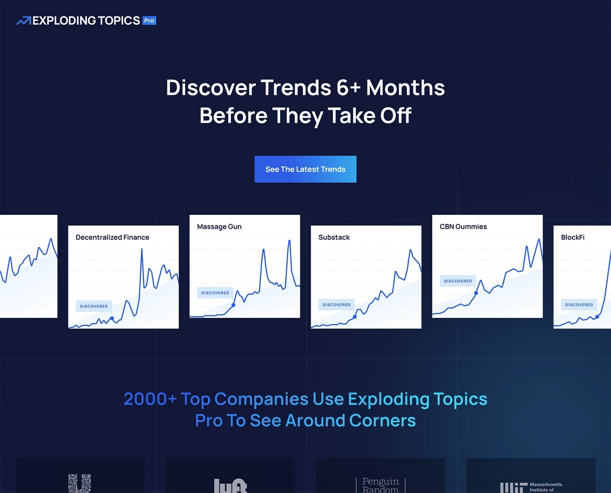 1 Trend Newsletter - Exploding Topics