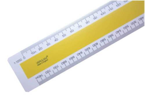 1:2500 scale ruler