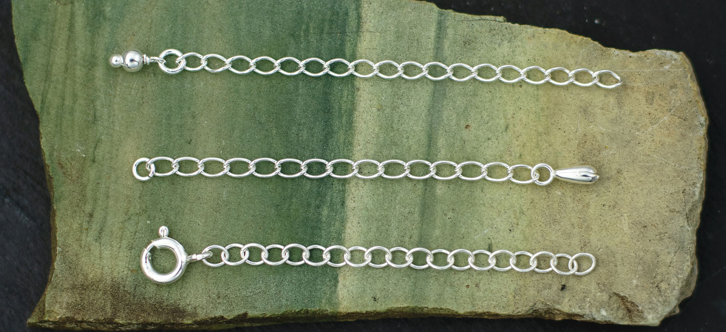 3 Types of Necklace Chain Extenders - Halstead