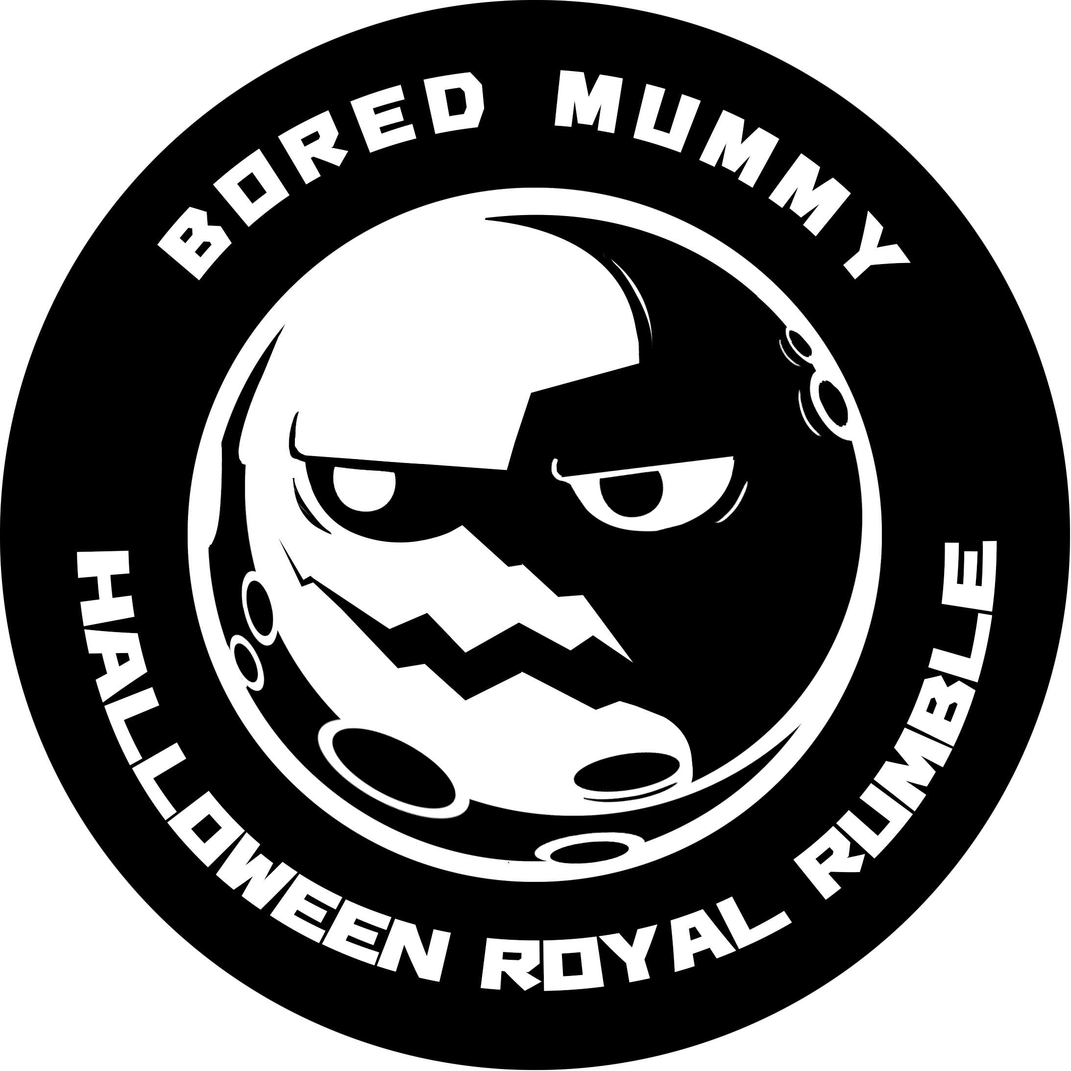 Bored Mummy Halloween Royal Rumble