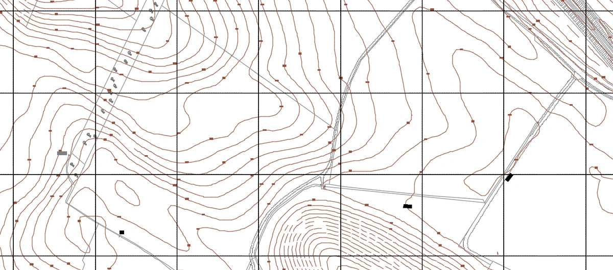 contour data in Scotland