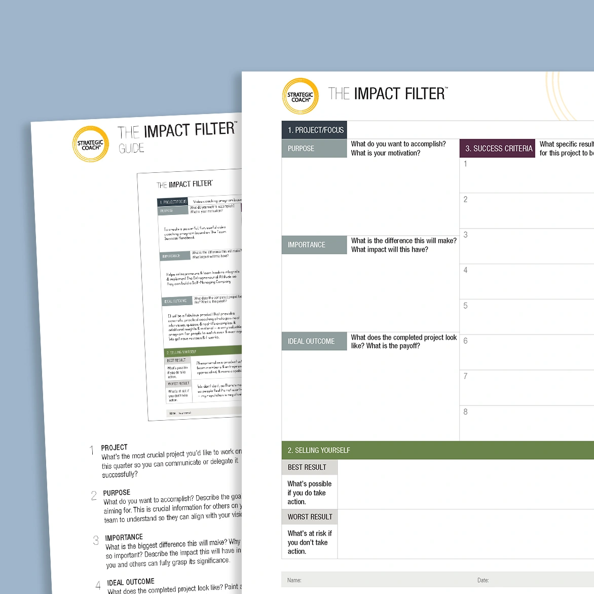 Image of The Impact Filter tool. 