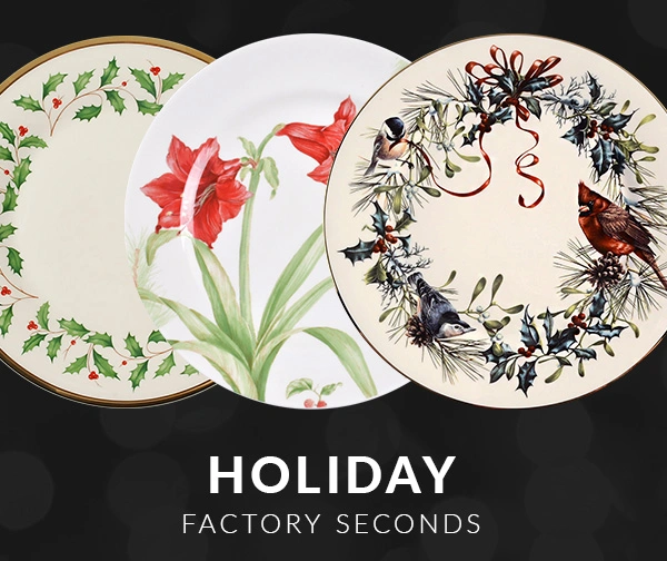 Factory Seconds for the Holidays