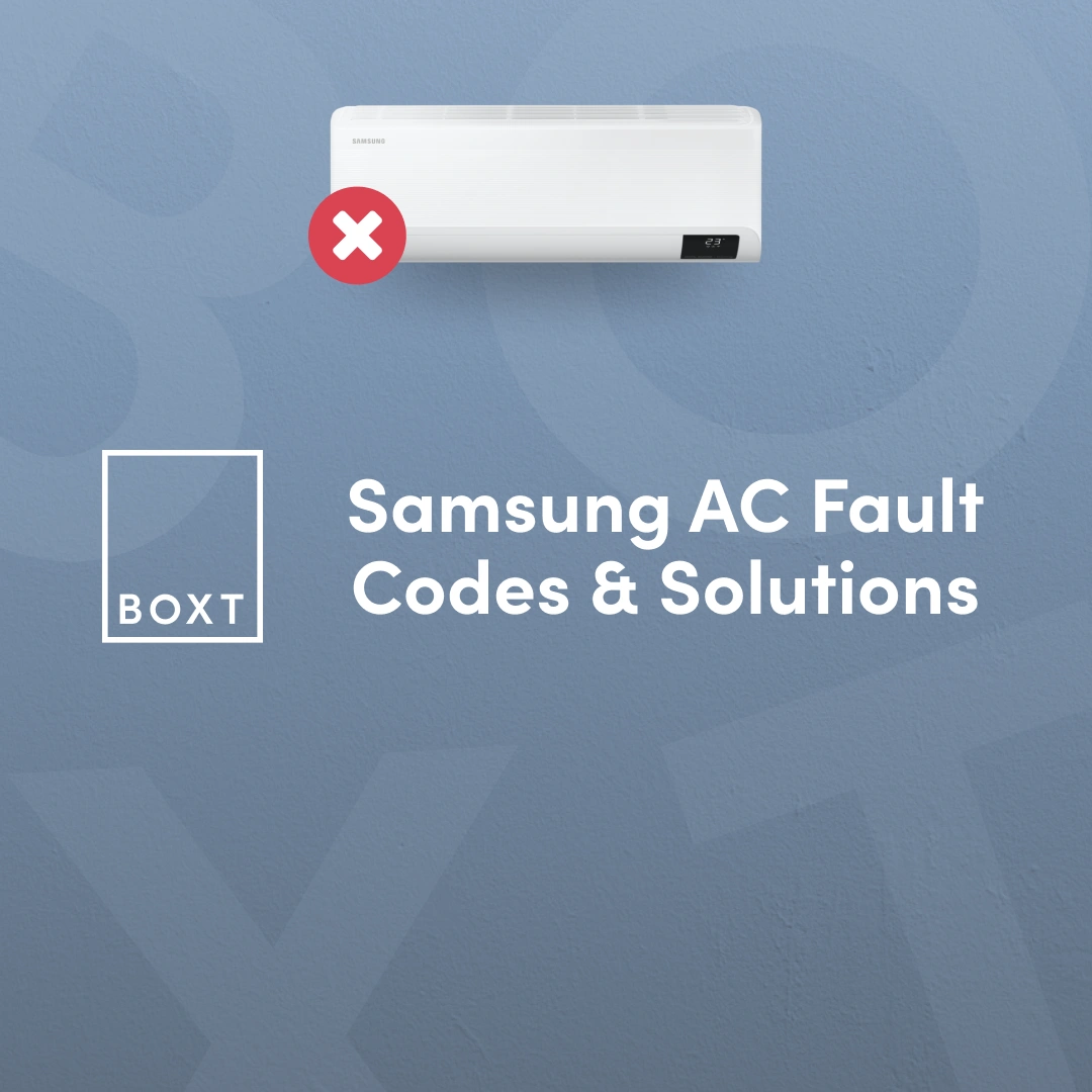 Common Samsung Air Conditioning Error & Fault Codes & What They Mean