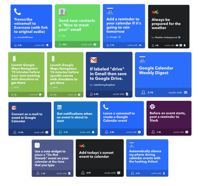 best ifttt recipes for productivity