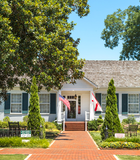 Outside view of Helen Keller's Birthplace and Home