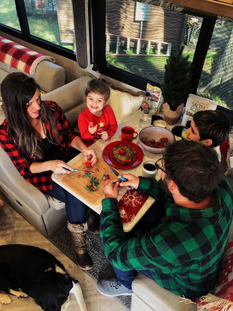 Grinch Pancakes Recipe - 3 Boys and a Dog