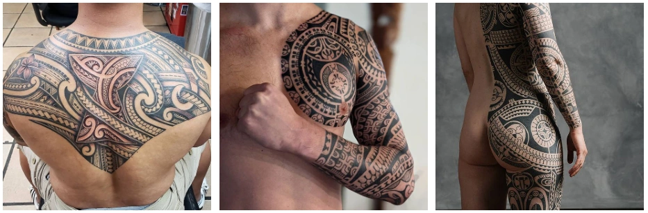 examples of tribal style tattoos
