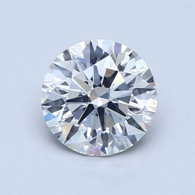 A round diamond with si1 or vs2 clarity