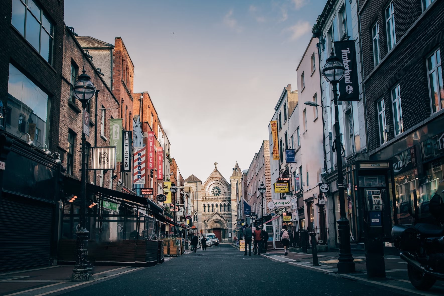 A street in Dublin, Ireland